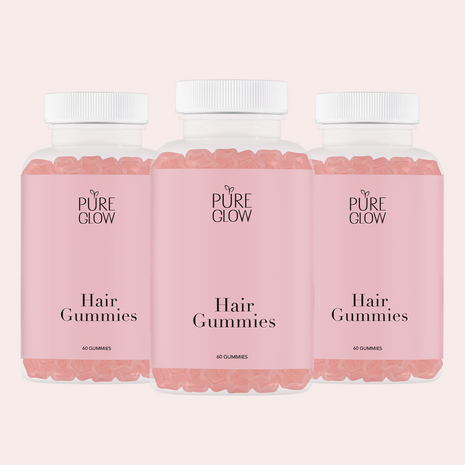 Hair Gummies bundel (3 stuks) BACKORDER